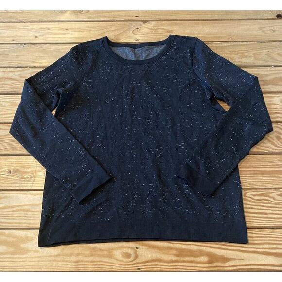 Lululemon Long Sleeve Swiftly Athletic Top Size 12 Women’s Black - Picture 1 of 5
